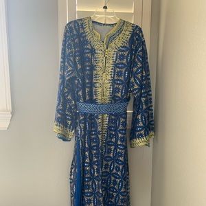Authentic Moroccan attire kaftan djellaba dress